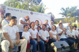 Relawan Denpasar gali dana peduli kanker anak