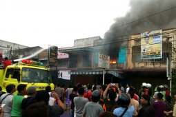 Gereja Kemenangan Iman Indonesia Pematangsiantar terbakar