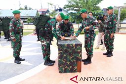 Upacara serah terima simbol Yudha Wastu Pramuka Jaya