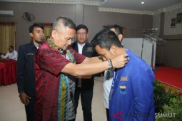 Wartawan kawan bukan lawan menjadi topik diskusi PWI Asahan