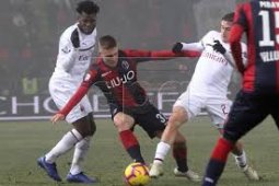 Milan hanya raih satu poin di Bologna