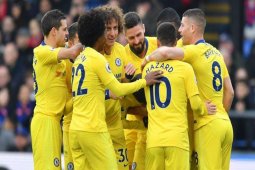 Gol tunggal Kante menangkan Chelsea di kandang Palace