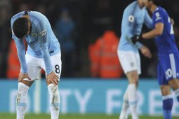 City kalah lagi, terperosok di markas Leicester