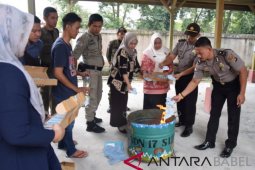 Disdukcapil Bangka musnahkan ribuan KTP-E rusak