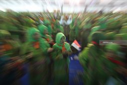 Harlah Muslimat NU, Gelora Bung Karno Dipenuhi Jamaah