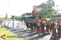 Masyarakat ikuti "Padayatra" di Festival Pasraman Indonesia 2018