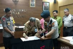 Amankan pasokan listrik, PLN Babel Jalin kerja sama dengan Polda Babel
