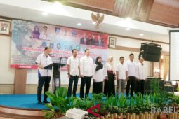 Hermawan Kartajaya kukuhkan pengurus ICSB Babel