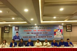 DPW PAN Kalsel deklarasi dukung Jokowi-Ma'aruf