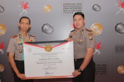 Polres Ternate raih predikat zona WBK
