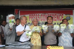 Polres Asahan tembak dua pria bawa 11 kg Sabu