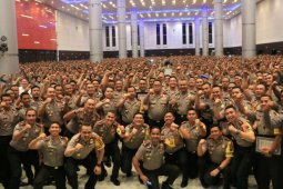 Jelang Natal-Tahun Baru, Polda Jatim Kumpulkan Ribuan Babinkamtibmas