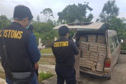 Karantina Entikong musnahkan belasan ribu telur ilegal