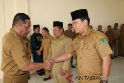 31 pejabat administrasi dan pengawas di Tapsel dilantik