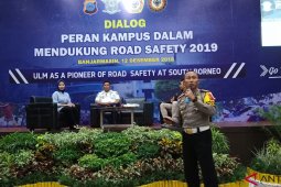 Dirlantas ajak civitas akademika ULM jadi pelopor keselamatan