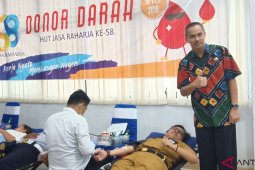 Jasa Raharja gelar donor darah sambut HUT Ke-58
