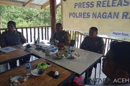 Polres Nagan Raya tangani 245 kasus selama 2018