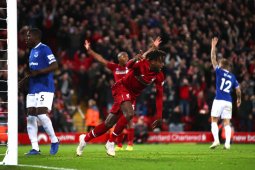 Pelatih Everton: Liverpool menang karena keberuntungan