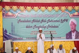 Bupati-Wabup hadiri Maulid di Masjid Agung Syuhada