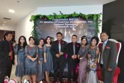 WOM Sumbagut rayakan Natal dengan berbagi bingkisan