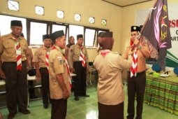 Wabup buka kursus mahir bagi pembina Pramuka