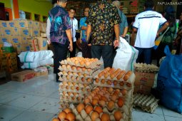 Harga Telur di Manokwari tembus Rp.100 ribu/rak