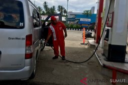Stok BBM di SPBU Gunungtua Aman