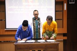 Pemkab serahkan hasil pemeriksaan belanja modal 2018