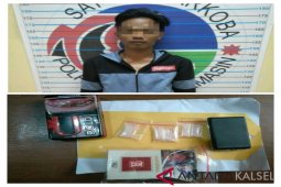Polresta Banjarmasin sita lima paket sabu-sabu dari pengedar