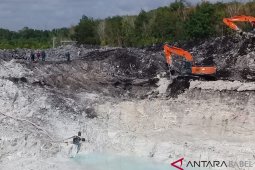 Pemulihan lingkungan tambang ilegal di Babel capai Rp19 triliun