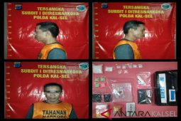 Subdit 1 Ditresnarkoba sita 141,26 gram sabu-sabu dan 86 ekstasi