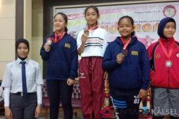 Elementary student from Barabai wIns first place in Karate Lemkari