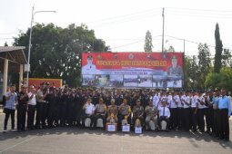 Kapolres pimpin HUT ke-38 Satpam