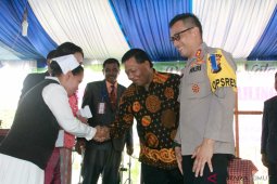 Bupati Madina dan Kapolres hadiri perayaan Natal Oikumene