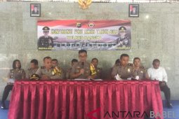 Polres Bangka berhasil tangani 354 kasus selama 2018