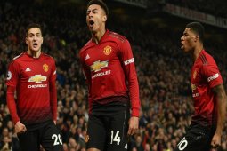 MU gagal raih nilai penuh setelah ditahan Arsenal 2-2