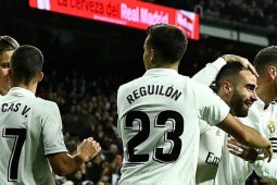 Madrid kalahkan Valencia 2-0