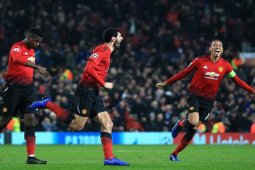 MU ditahan imbang Southampton 2-2