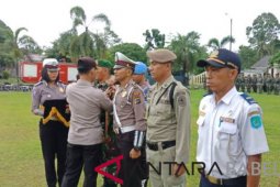 Polres Bangka gelar pasukan operasi Lilin Menumbing