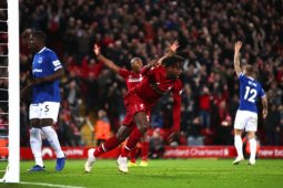 Origi jadi penentu kemenangan Liverpool atas Everton