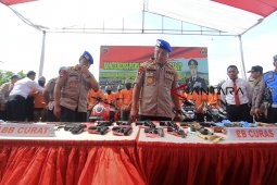 Rilis kasus pencurian sepeda motor