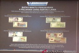 Batas waktu penukaran uang lama 30 Desember 2018