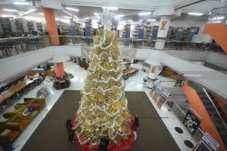 Pohon Natal Dari Kurungan Ayam