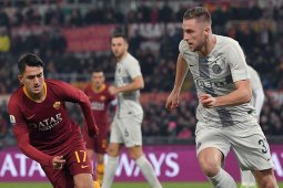 Roma dan Inter berbagi satu poin