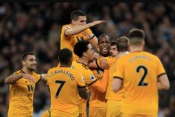 Wolverhampton jegal momentum positif Tottenham, curi kemenangan 3-1 di Wembley