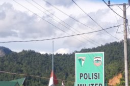 Pomad se-Indonesia berduka, bendera setengah tiang dikibarkan