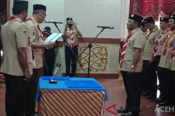 Wabup Chalidin resmi pimpin Kwartir Pramuka Nagan Raya