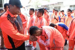 Wali Kota Medan lepas kontingen Medan ikuti Pospedasu