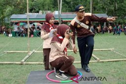 100 peserta ikuti pembinaan Pramuka Saka Wira Kartika Kodim Kandangan