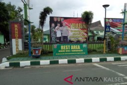 Bantu pemudik Markas Kodim Kandangan disulap jadi rest area